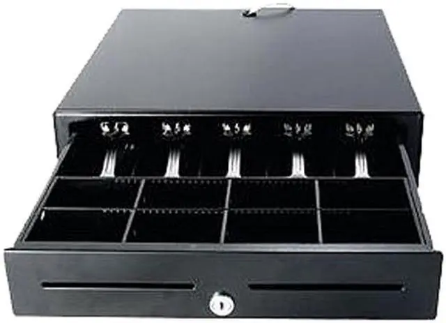 Alt view image 2 of 2 - Wasp 633808491024 WCD-5000 Rugged Design Cash Drawer