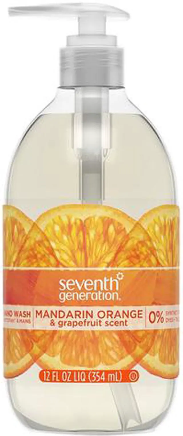 SVG LIQUID HANDWASH MANDARIN ORANGE+GRAPEFRUIT 8 PIECE 12 OZ./354 ML product package