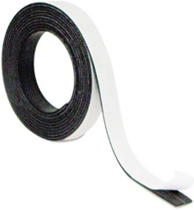 Main image of Mastervision FM2319 Magnetic Adhesive Tape Roll, Black