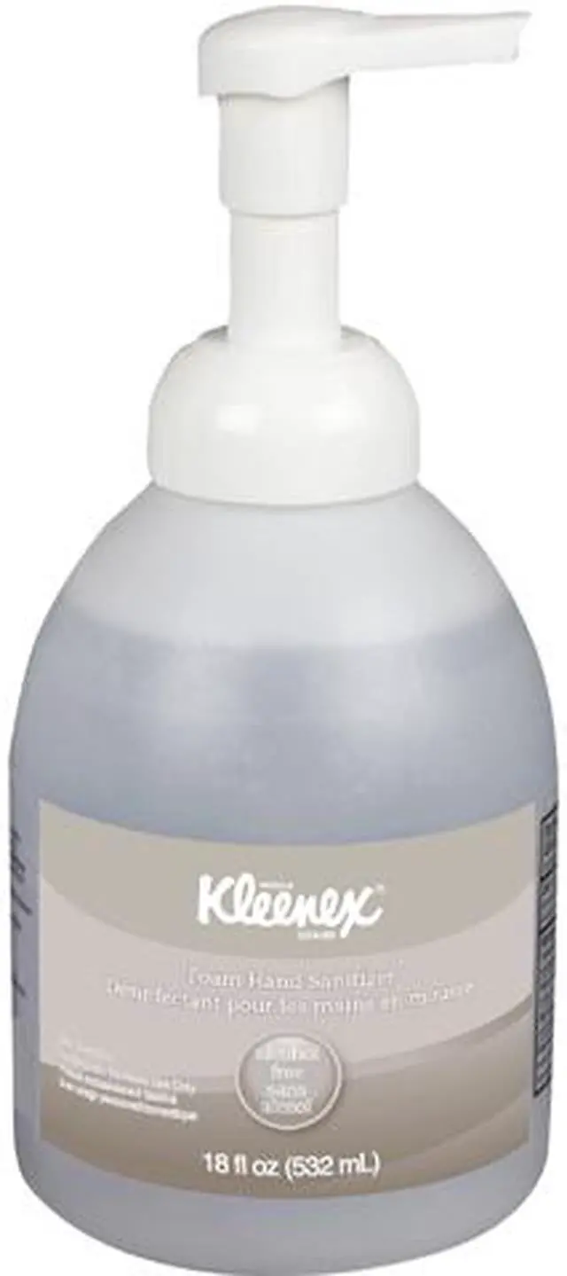 Main image of Kleenex 45827EA Alcohol-Free Foam Hand Sanitizer, 18 oz Pump Bottle