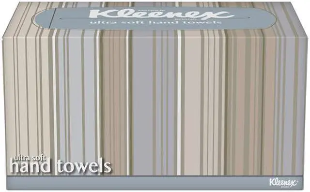 Alt view image 2 of 5 - Kleenex Hand Towels (11268), Ultra Soft and Absorbent, Pop-Up Box, 18 Boxes / Case, 70 Paper Hand Towels / Box, 1,260 Sheets / Case