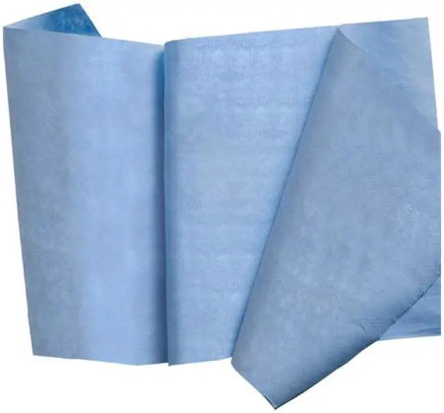 Alt view image 2 of 2 - WypAll X90 Extended Use Cloths (12889), Reusable Wipes Jumbo Roll, Blue Denim, 1 Roll / Case, 450 Sheets / Roll