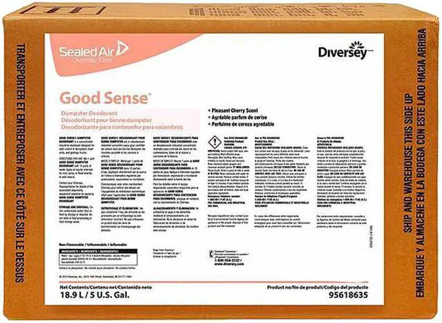 Main image of Diversey 95618635 Good Sense Dumpster Deodorant - 1 x 5 gallons