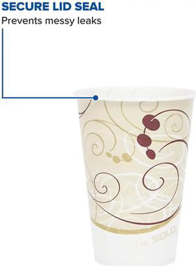 Alt view image 3 of 7 - Solo Cup R7N-J8000 Waxed Paper Cold Cups
