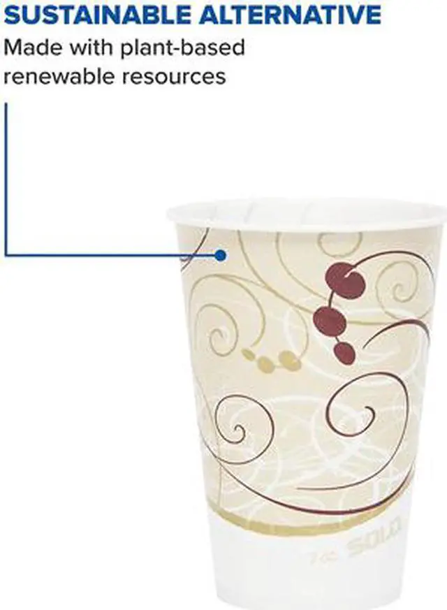 Alt view image 4 of 7 - Solo Cup R7N-J8000 Waxed Paper Cold Cups