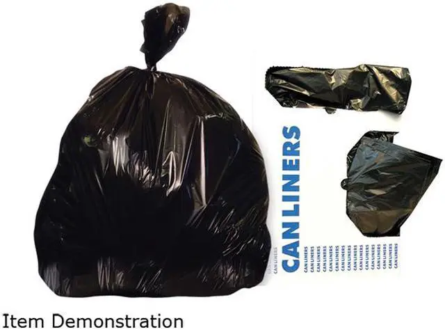 Heritage H4021RK 0.35 Mil Linear Low-Density Polyethylene Dark Can ...
