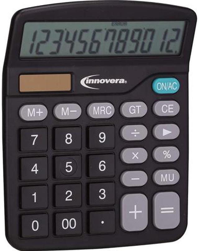 Alt view image 2 of 4 - Innovera IVR15923 15923 Desktop Calculator, 12-Digit, LCD
