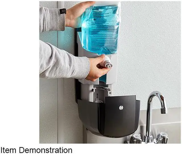 Alt view image 3 of 4 - Rubbermaid FG750127 Autofoam 1100 mL Black / Black Pearl Automatic Hands-Free Soap Dispenser