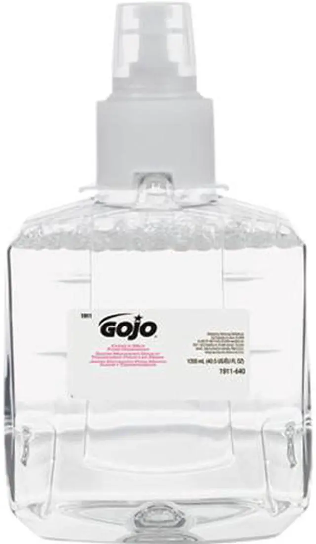 Main image of GOJO 191102EA Clear & Mild Foam Handwash Refill, Fragrance-Free, 1200mL Refill, 1 Each