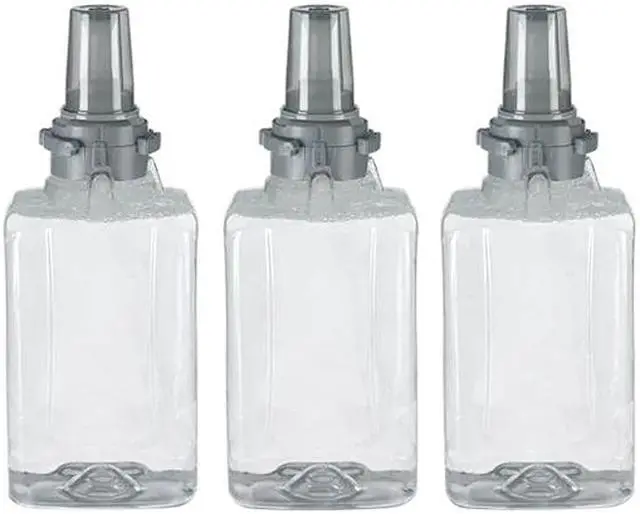 Alt view image 2 of 2 - GOJO 8811-03 Clear & Mild Foam Handwash - 1250 mL Refill for GOJO ADX-12 Dispenser
