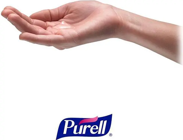 Alt view image 4 of 4 - GOJO 7318-DS-SLV PURELL MESSENGER ES8 Silver Panel Floor Stand With Dispenser