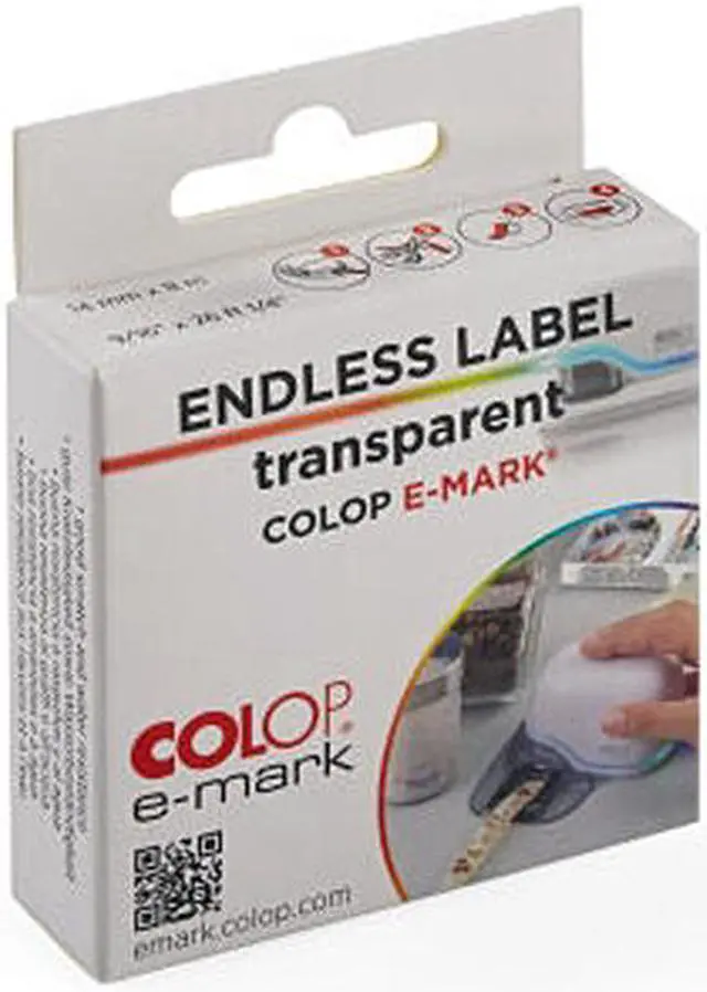 Main image of COLOP e-Mark CP_155782 Endless Label (Transparent/Clear)