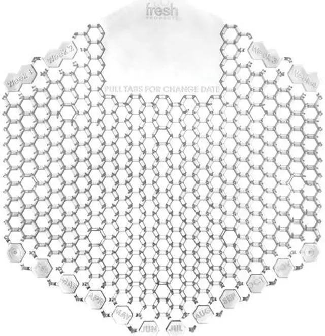 Main image of Fresh Products FRS 2WDS60 HON The Wave Urinal Deodorizer, Honeysuckle, Clear, 10 / Box