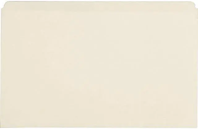 Main image of Business Source 43566 File Folders, Straight-Cut Tab, 11 Pt, Letter, 100/Box, Manila