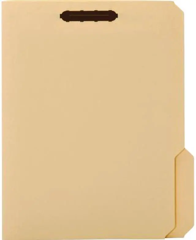 Main image of Pendaflex 14537-18PT Folder, Two Fasteners, 1/3 Cut Tab, 18 Point, 50/Box