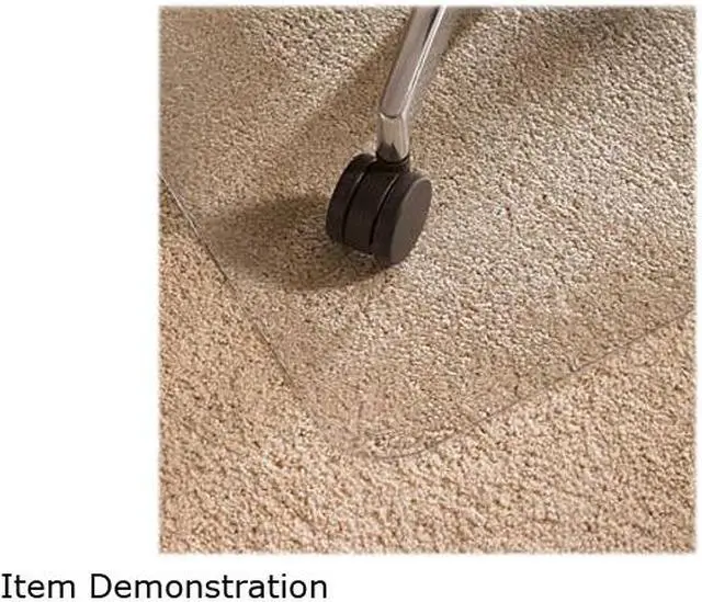 Alt view image 2 of 2 - Floortex 1113427LR 48" x 53" Chair Mat for Carpets