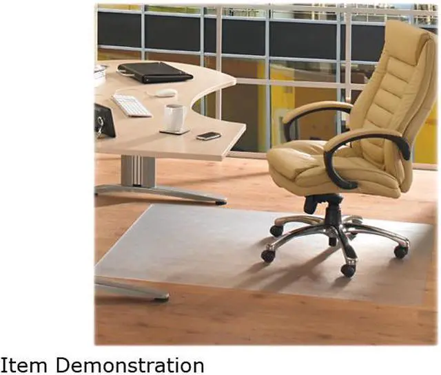 Main image of Cleartex PF129225EV Phthalate Free Advantagemat - 48" Length x 36" Width x 0.87" Thickness Overall - Polyvinyl Chloride (PVC) - Clear