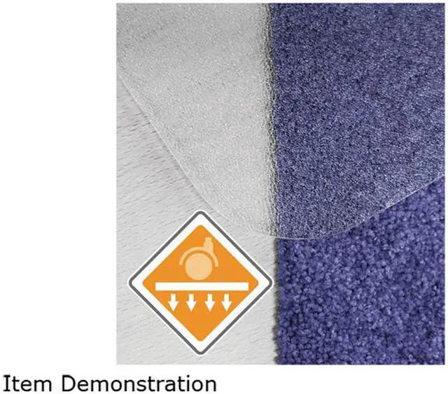 Main image of Floortex EC128920ERA Cleartex Unomat Anti-Slip Chair Mat for Hard Floors/Flat Pile Carpets, 35" x 47", Clear