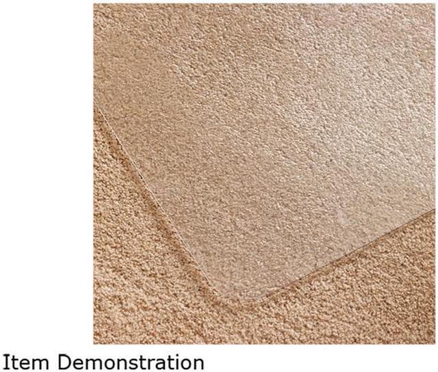 Main image of Floortex ER1115223ER Cleartex Ultimat Polycarbonate Chair Mat for Low/Medium Pile Carpet, 48" x 60", Clear