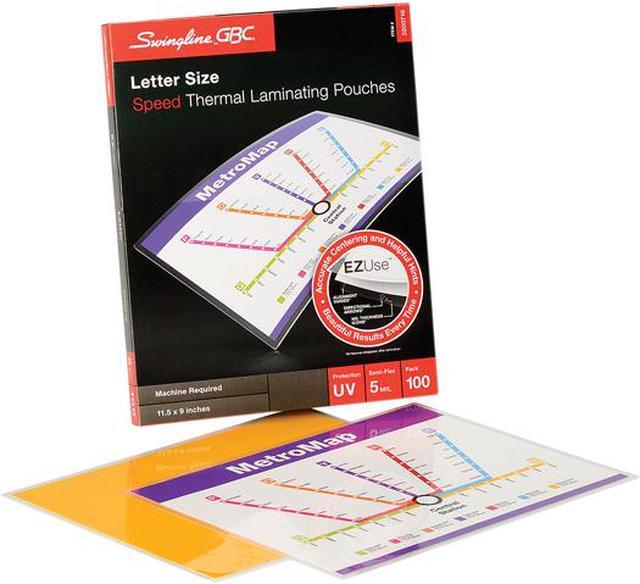 EZUse Thermal Laminating Pouches, 5 mil, 9