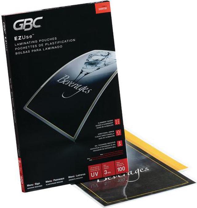 EZUse Thermal Laminating Pouches, 3 mil, 11.5