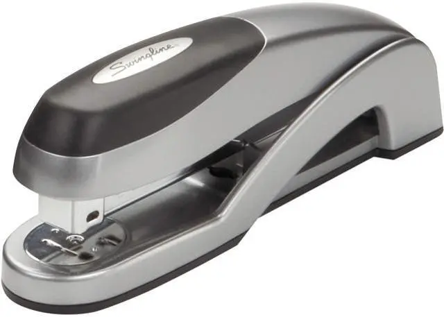 Main image of Swingline S7087801CC Optima Full Strip Desk Stapler, 25-Sheet Capacity, Silver