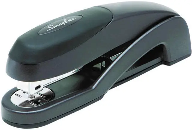 Main image of Swingline S7087800CC Optima Full Strip Desk Stapler, 25-Sheet Capacity, Graphite Black