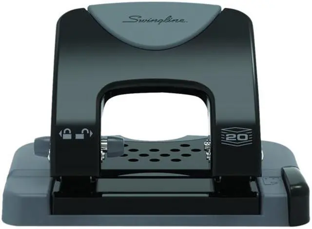 Alt view image 2 of 2 - Swingline A7074135 SmartTouch 2-Hole Punch, Reduced Effort, 20 Sheets