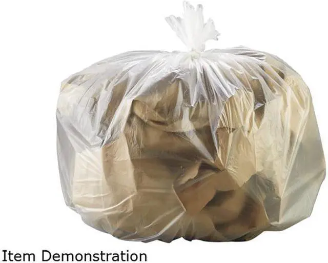Main image of Boardwalk Z6639HN GR1 High Density Can Liners, 33 gal, 13 microns, 39.00" x 33.00", Natural, 250/Carton