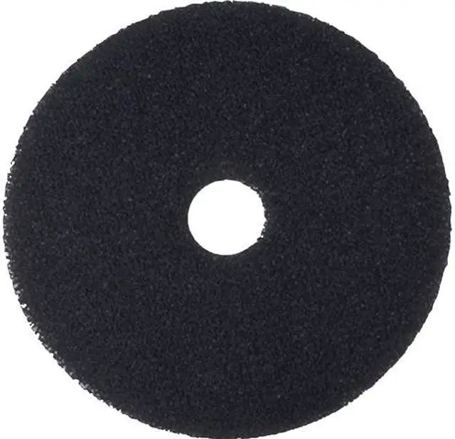 Main image of Boardwalk BWK4018BLA Stripping Floor Pads, 18.00" Diameter, Black, 5/Carton