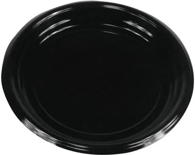 Main image of Boardwalk BWKPLTHIPS9BL Hi-Impact Plastic Dinnerware, Plate