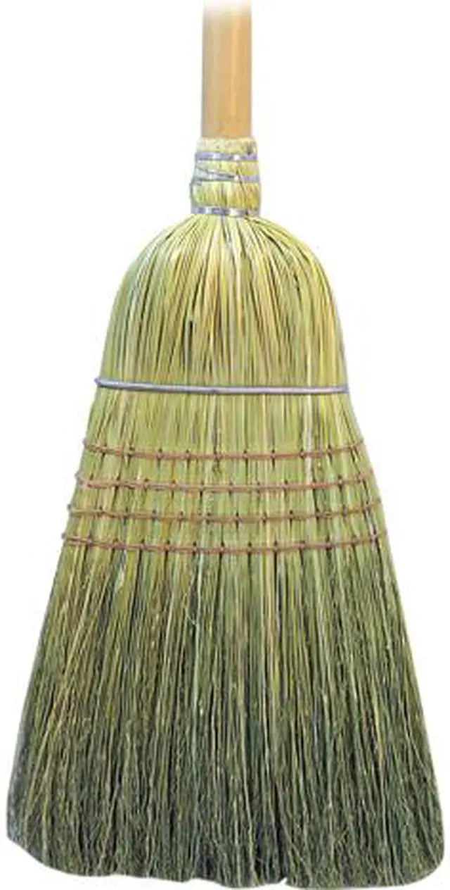 Main image of Boardwalk BWK932CEA Warehouse Broom, Corn Fiber Bristles, 56" Overall Length, Natural