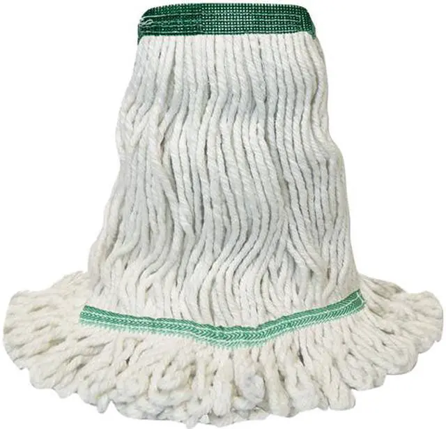 Main image of Boardwalk BWK502WHNB Mop Head, Premium Standard Head, Cotton/Rayon Fiber, Medium, White