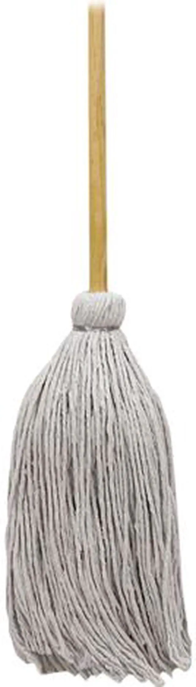 Main image of Boardwalk BWKCD50016S Mop Head, Cotton, Cut-End, White, #16 Handle Deck, 12/Carton