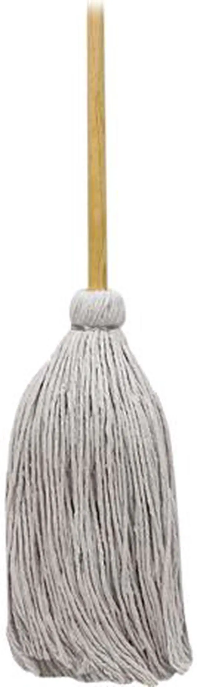 Main image of Boardwalk BWKCD50024S Mop Head, Cotton, Cut-End, White, #24 Handle Deck, 6/Carton