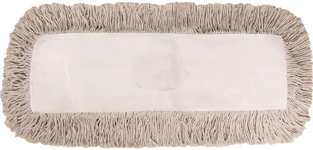 Main image of Boardwalk BWK1348 Industrial Dust Mop Head, Hygrade Cotton, 48" x 5", White