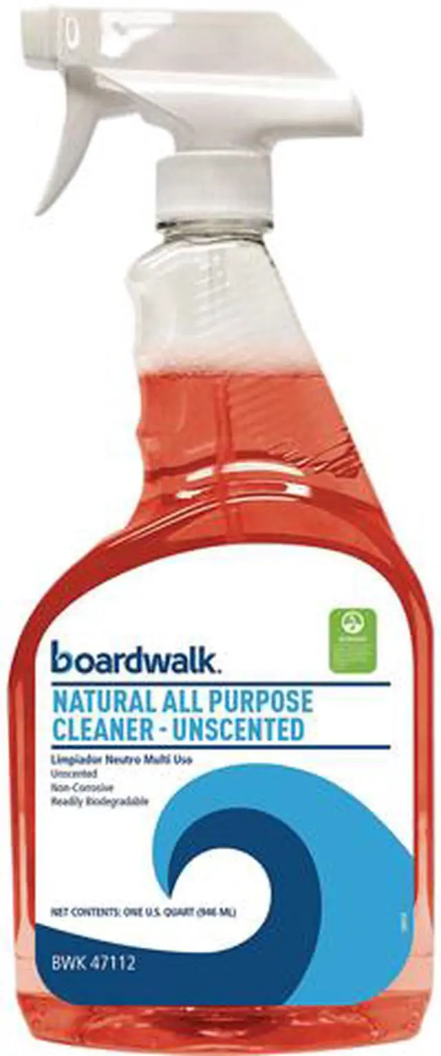 Main image of Boardwalk 951400-12ESSN Natural All Purpose Cleaner, Unscented, 32 oz Spray Bottle, 12/Carton