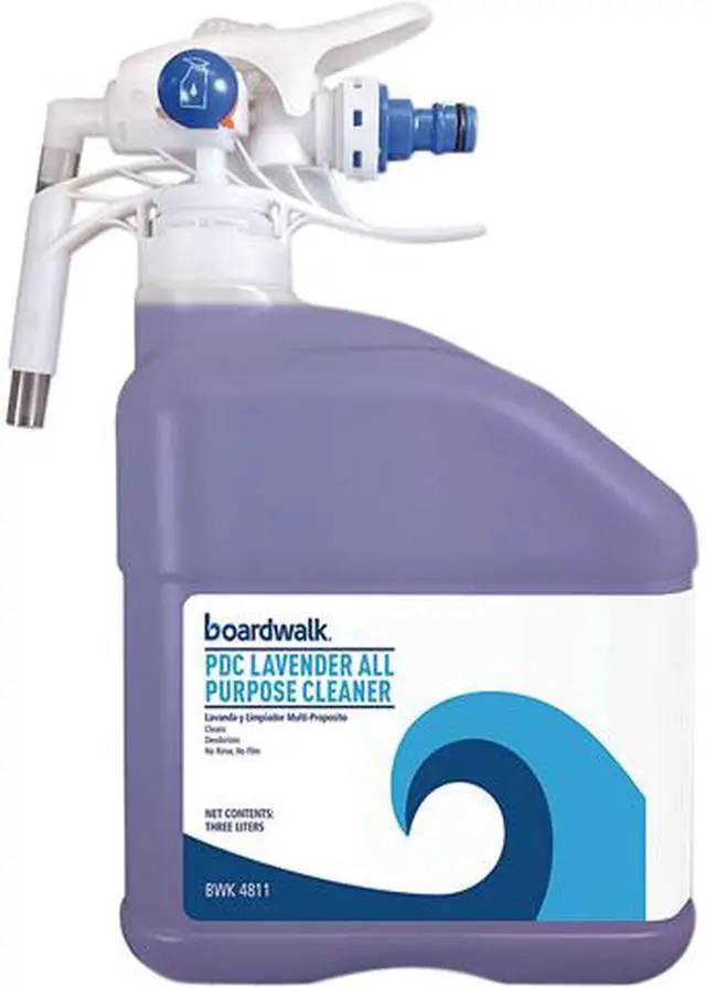 Main image of Boardwalk BWK 4811EA PDC All Purpose Cleaner, Lavender Scent, 3 Liter Bottle