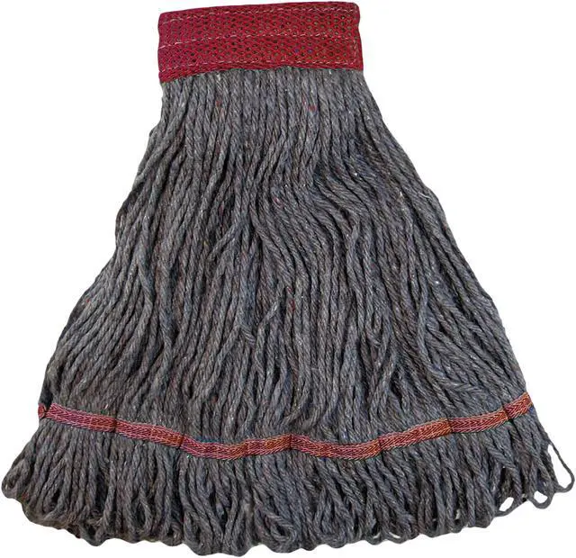 Main image of Boardwalk BWK1800LBDZ Pro Loop Web/Tailband Mop Head, Blue, Large, 12/Carton