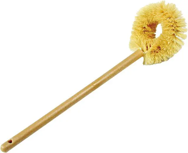 Main image of Boardwalk BWK6217 White Tampico Toilet Bowl Brush, Plastic, 1 Each