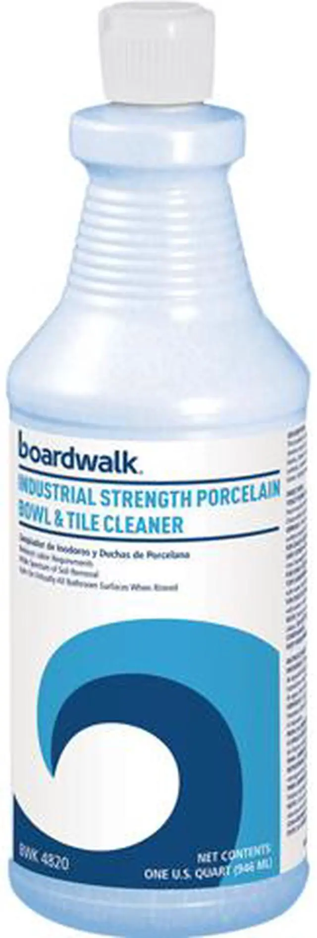 Main image of Boardwalk BWK 4820EA Industrial Strength Porcelain Bowl and Tile Cleaner, Floral Scent, 32 oz. Bottle