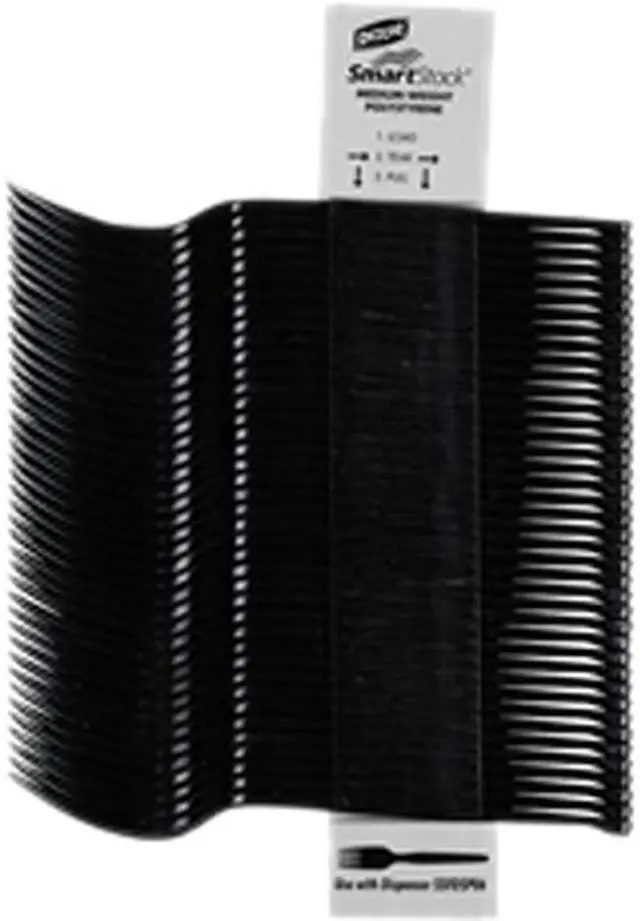 Main image of Dixie Black, 24 Packs of 40, 960/Carton SmartStock Plastic Cutlery Refill Forks
