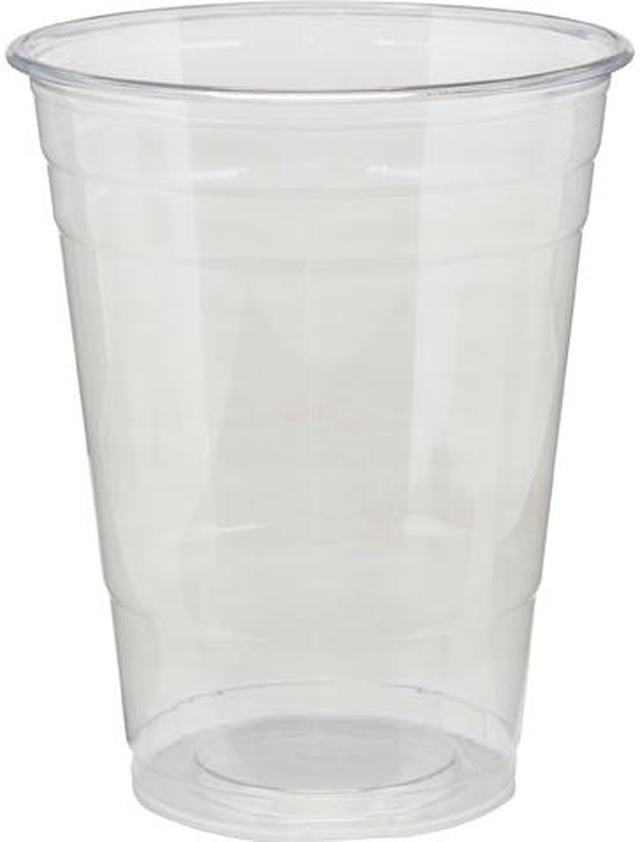 Dixie Clear Plastic Pete Cups, Cold, 16oz, 25-sleeve, 20 Sleeves-carton