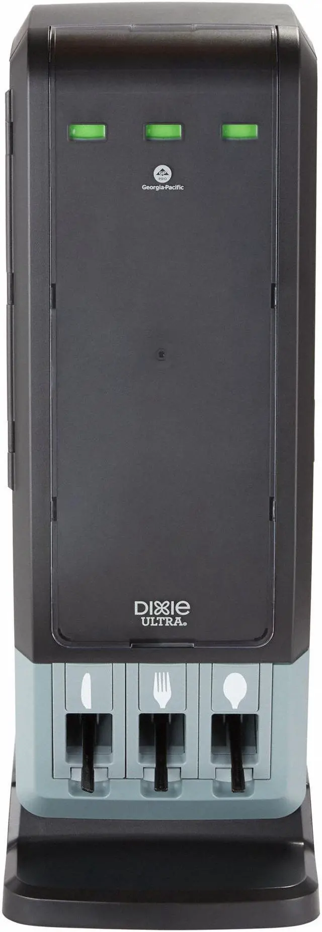 Main image of Dixie SmartStock Tri-Tower Dispenser - Forks/Knives/Spoons - 13.16 x 16.07 x 31.03 DUSSTDSP3