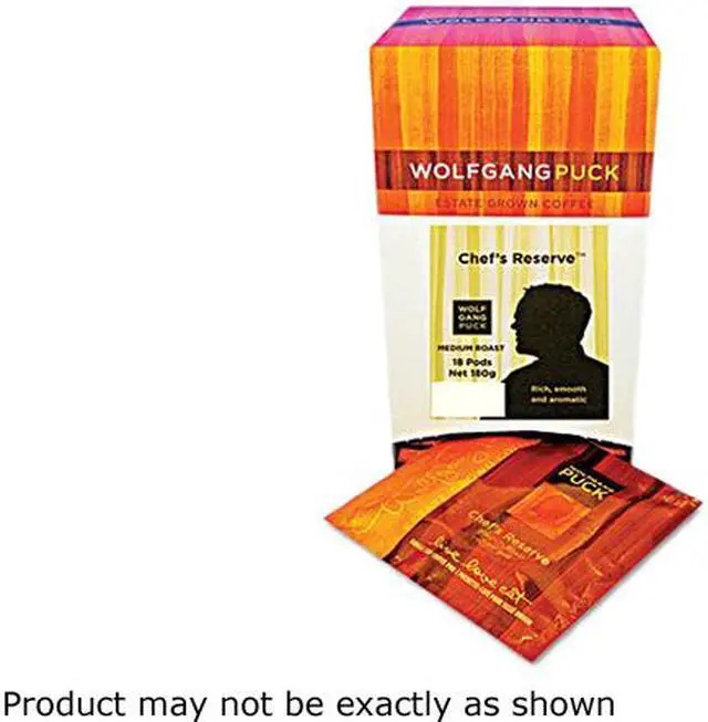 Main image of Wolfgang Puck 016431 Coffee Pods, Reserve, 18 per box