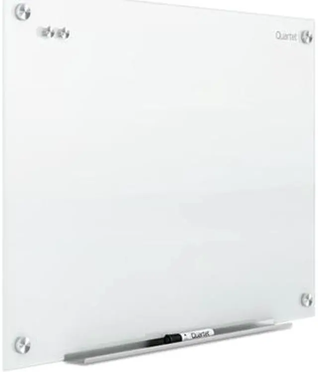 Alt view image 2 of 3 - Quartet G4836W Infinity Magnetic Glass Marker Boards, White Surface, 4' x 3'
