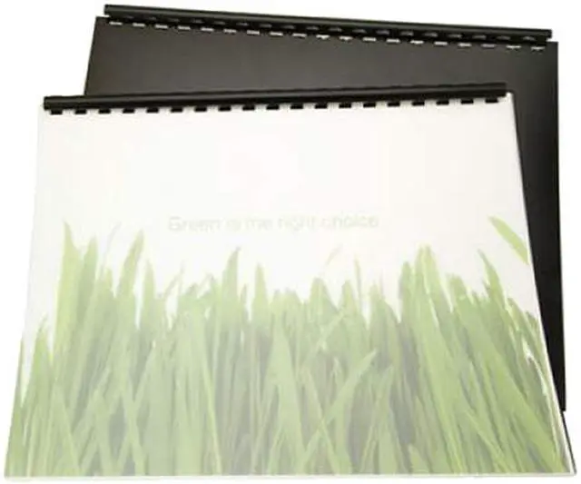 Alt view image 2 of 3 - GBC 25817 Recycled Poly Presentation Covers