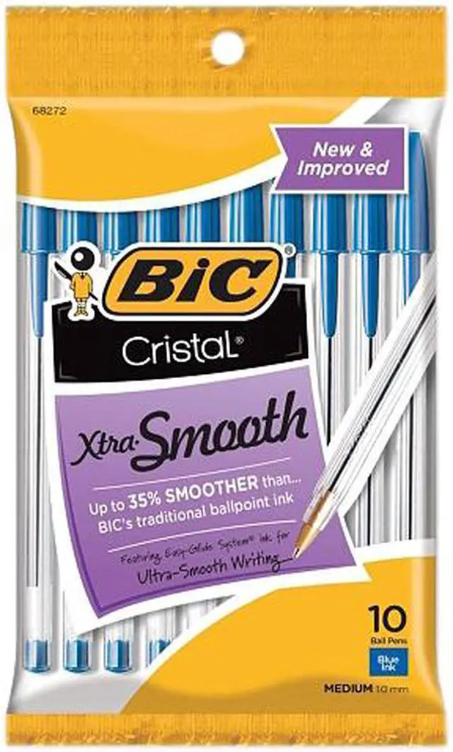 Main image of BIC MSP101BE Cristal Ballpoint Pen