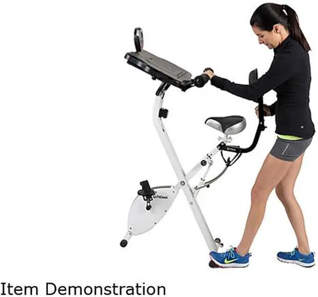 Alt view image 3 of 7 - FitDesk FD3PLUS Bike Desk 3.0 w/ Desk Extension Kit