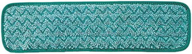Main image of Rubbermaid Q41200GR Hygen 18" Microfiber Dust Pads, Green - 1 Pad RCPQ41200GR